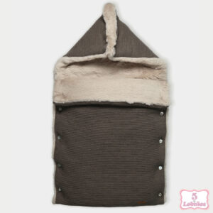 saco pelo con capucha mac ilusión moka otoño invierno