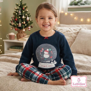 PIJAMA-NIÑA-CORALINA-NAVIDAD-MAGICAL-INVIERNO