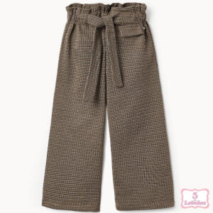 PANTALÓN NIÑA EN PIED DE POULE ZIPPY OTOÑO INVIERNO 2024 2025