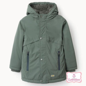 parka niño verde zippy otoño invierno 2024 2025