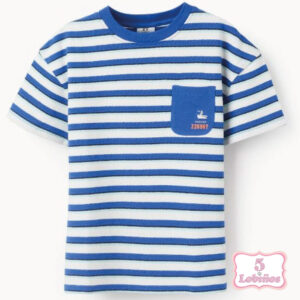 camiseta-rayas-azul-zippy-verano-2025