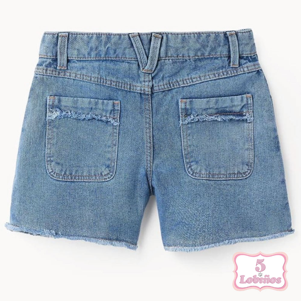 short vaquero niña zippy verano 2025. 1