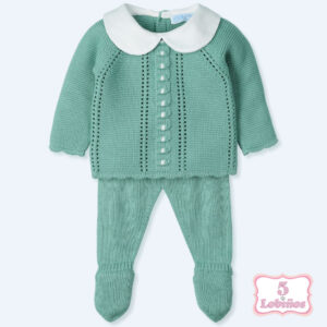 conjunto primeras puestas rainbow verde mac ilusion verano 2025
