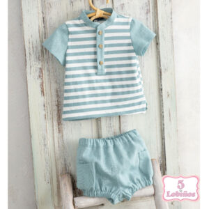 conjunto bebe niño catalina de midicis basmarti verano 2025