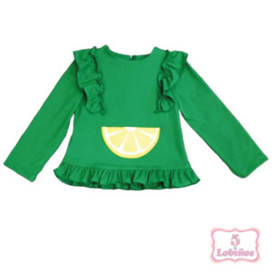 sudadera niña limones basmarti y cuka verano 2025