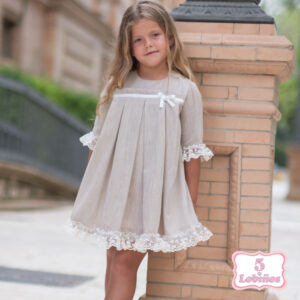 vestido niña ceremonia olivia tablas nekenia verano 2025