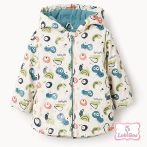 parka bebe niño engomada caracoles zippy otoño invierno 2025 2026