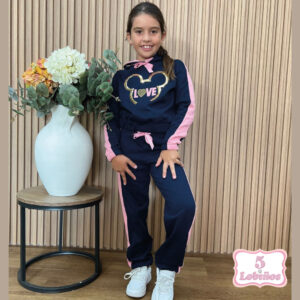 Chandal niña lentejuelas love otoño invierno 2025 2026