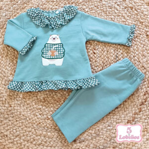 chandal bebe niña oso polar pequeños piratas otoño invierno 2025 2026