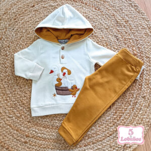 chandal bebe niño ocas mostaza otoño invierno 2025 2026
