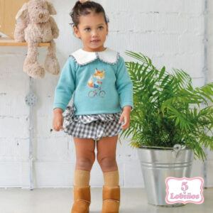 conjunto bebe niña fox pequeños piratas otoño invierno 2025 2026
