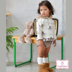 conjunto bebe niña morsas pequeños piratas otoño invierno 2025 2026