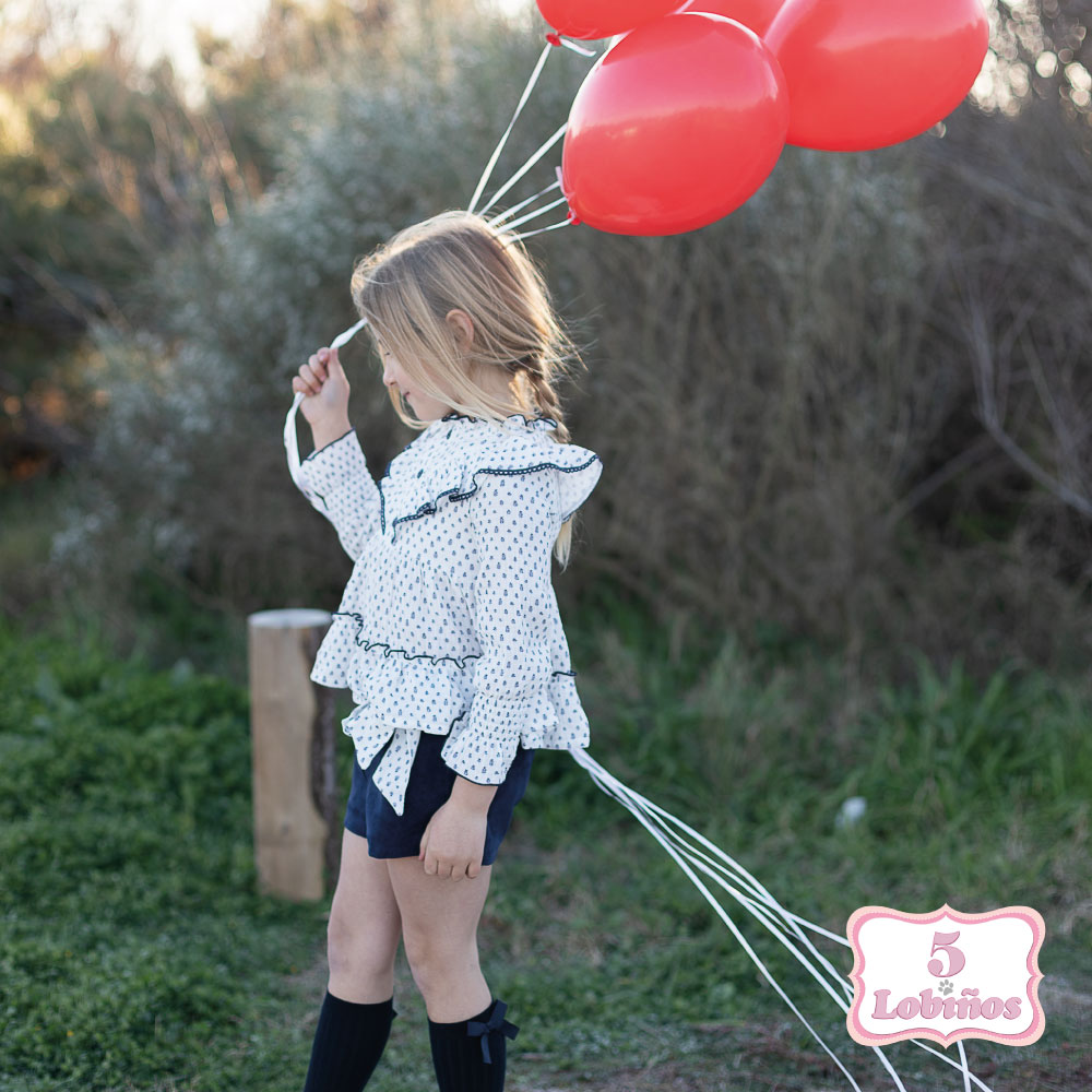 conjunto niña flores marino coco acqua otoño invierno 2025 2026 1