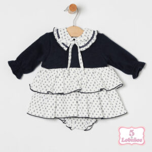 vestido bebe niña flores marino coco acqua otoño invierno 2025 2026