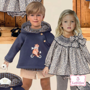 Conjunto bebe niño london osito valentina bebes otoño invierno 2025 2026 2