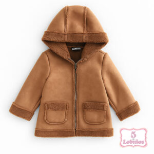 Pelliza camel niña nekenia otoño invierno 2025 2026