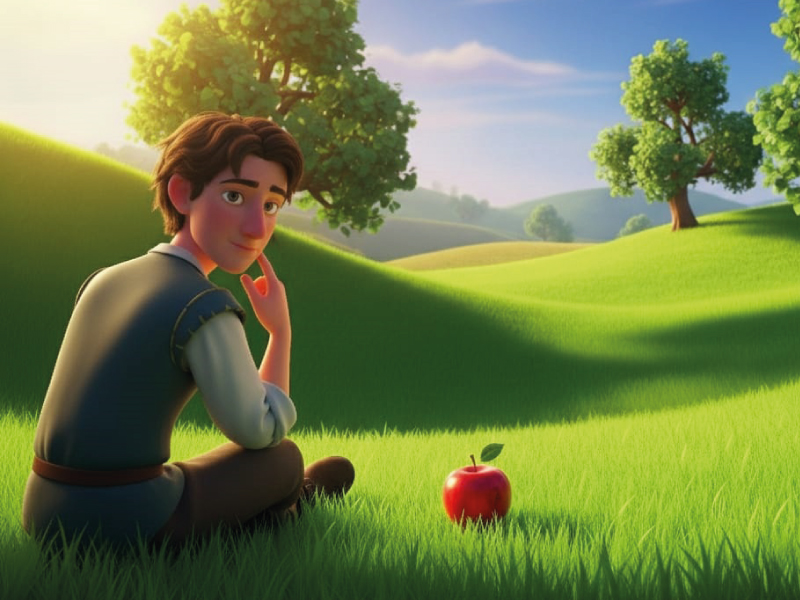 Newton y la manzana, El rincón de los sabios
