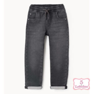 pantalon niño vaquero gris zippy otoño invierno