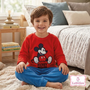pijama coralina mickey invierno