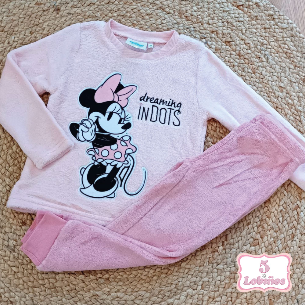 pijama coralina minnie