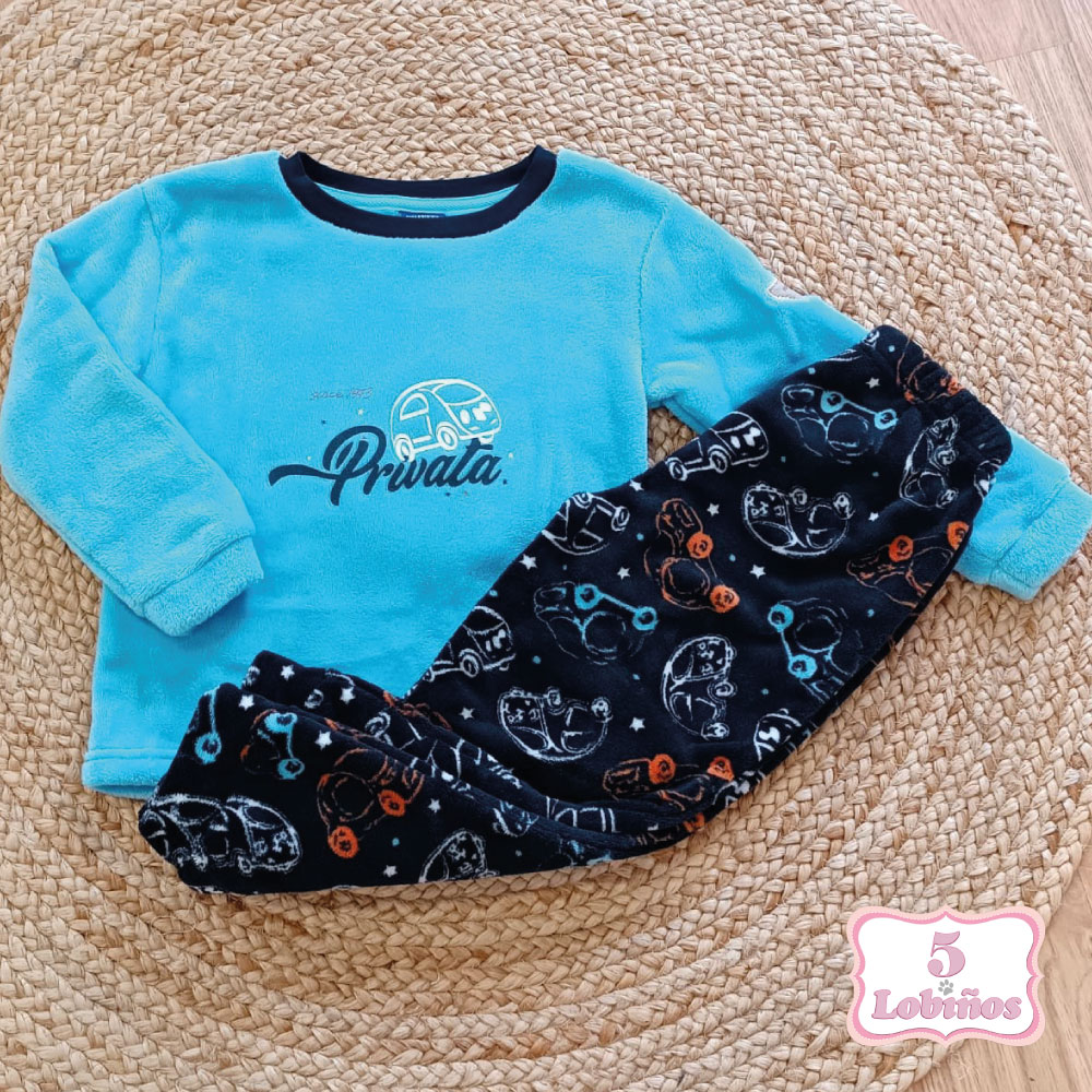 pijama niño coches