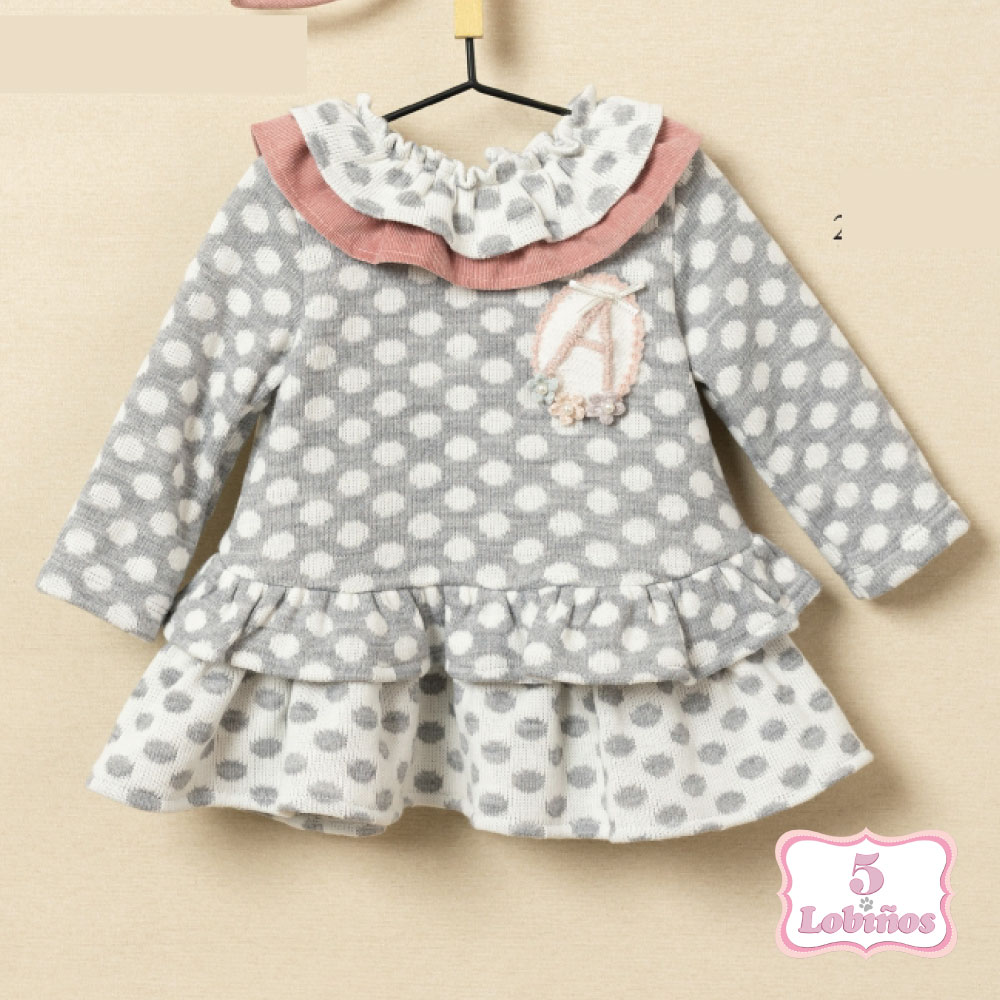 vestido bebe niña thissen basmarti otoño invierno 2025 2026