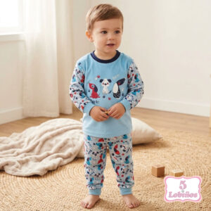 pijama niño espandex bark invierno
