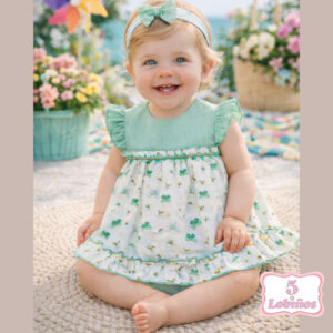 vestido bebe niña mariposas verano 2026