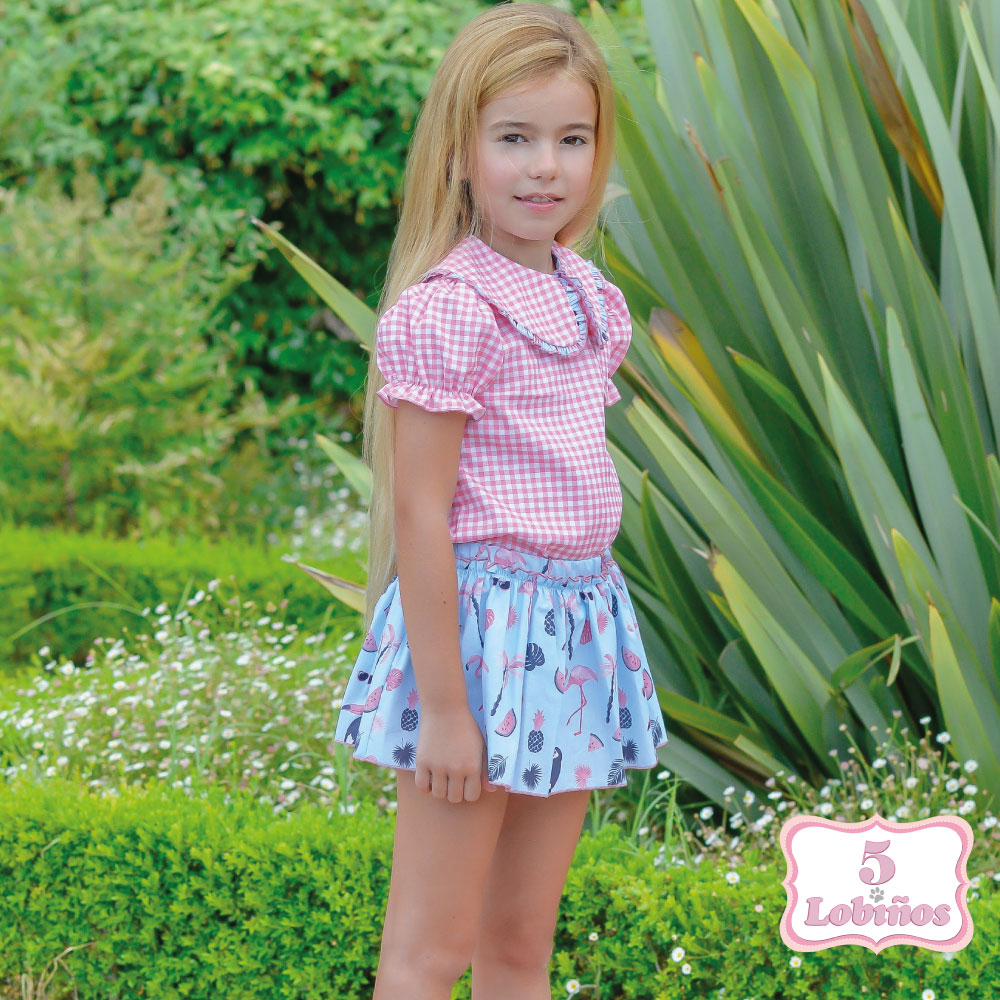 Conjunto niña Laguna, daniesty verano 2026