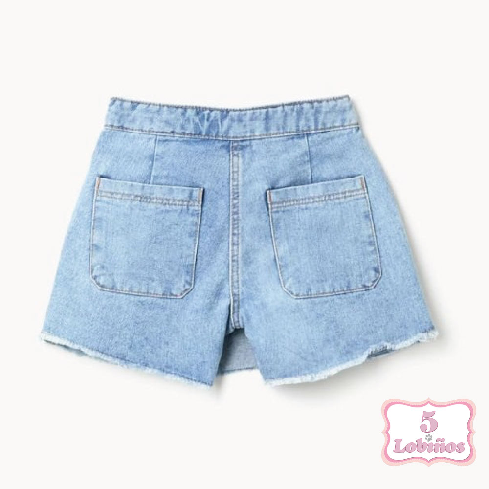 falda pantalón vaquera niña zippy verano 2026 2