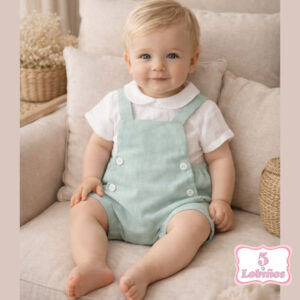peto bebe verde agua verano 2026