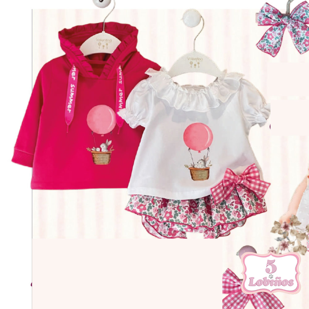 Conjunto bebe niña penelope valentina bebes verano 2026