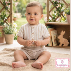 Conjunto bebe niño bossa basmarti verano 2026 3