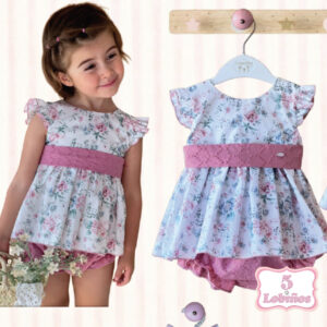 Vestido bebe niña Mencía valentina bebes verano 2026. 1