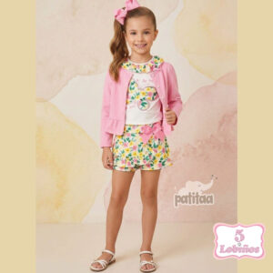 conjunto niña floral free patitaa verano 2026