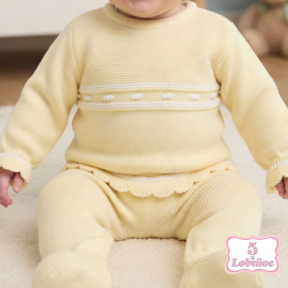conjunto punto bebe niño Gonzalo sardón verano 2026 1
