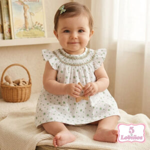 vestido bebe niña estrellitas lima mac ilusion verano 2026