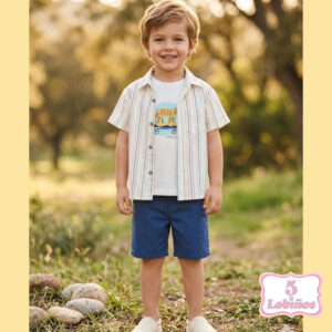 Conjunto bebe niño tigre zippy verano 2026