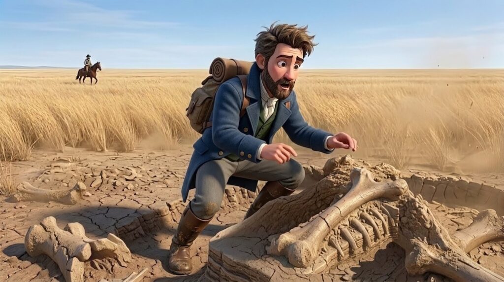 darwin y los fosiles de argentina