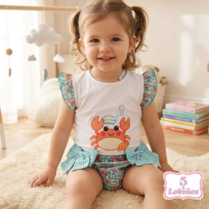 conjunto baño bebe niña verano 2026