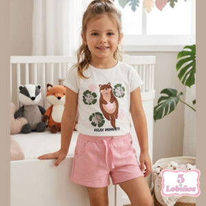 conjunto niña nutria verano 2026