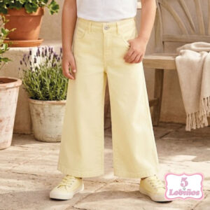 pantalon niña amarillo zippy verano 2026