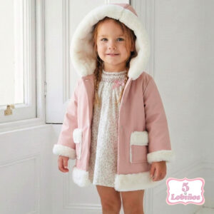 Abrigo aquaprotec bebe niña rosa vintage mac ilusion invierno 2026