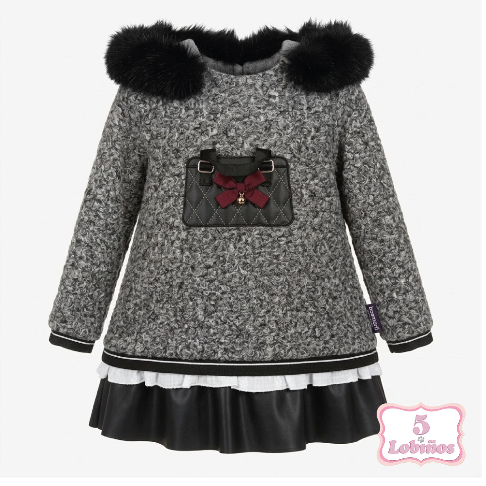 Vestido niña Adons basmarti invierno 2026 1