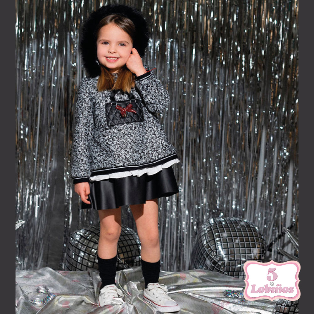 Vestido niña Adons basmarti invierno 2026