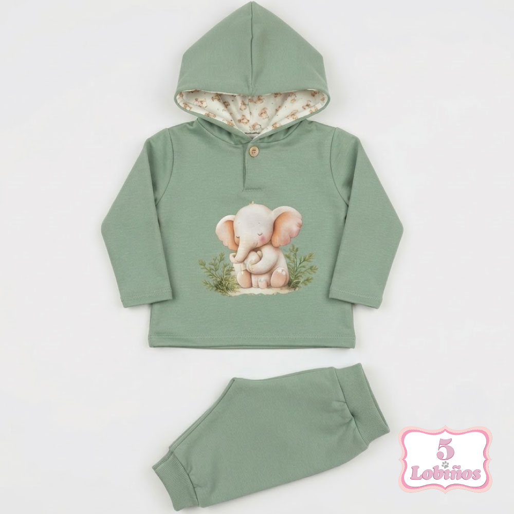 chandal bebe niño elefante invierno 2026. 1