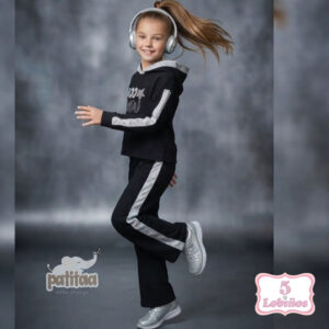chandal niña negro god you patitaa invierno 2026