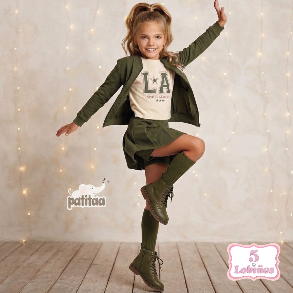 conjunto niña academy patitaa invierno 2026
