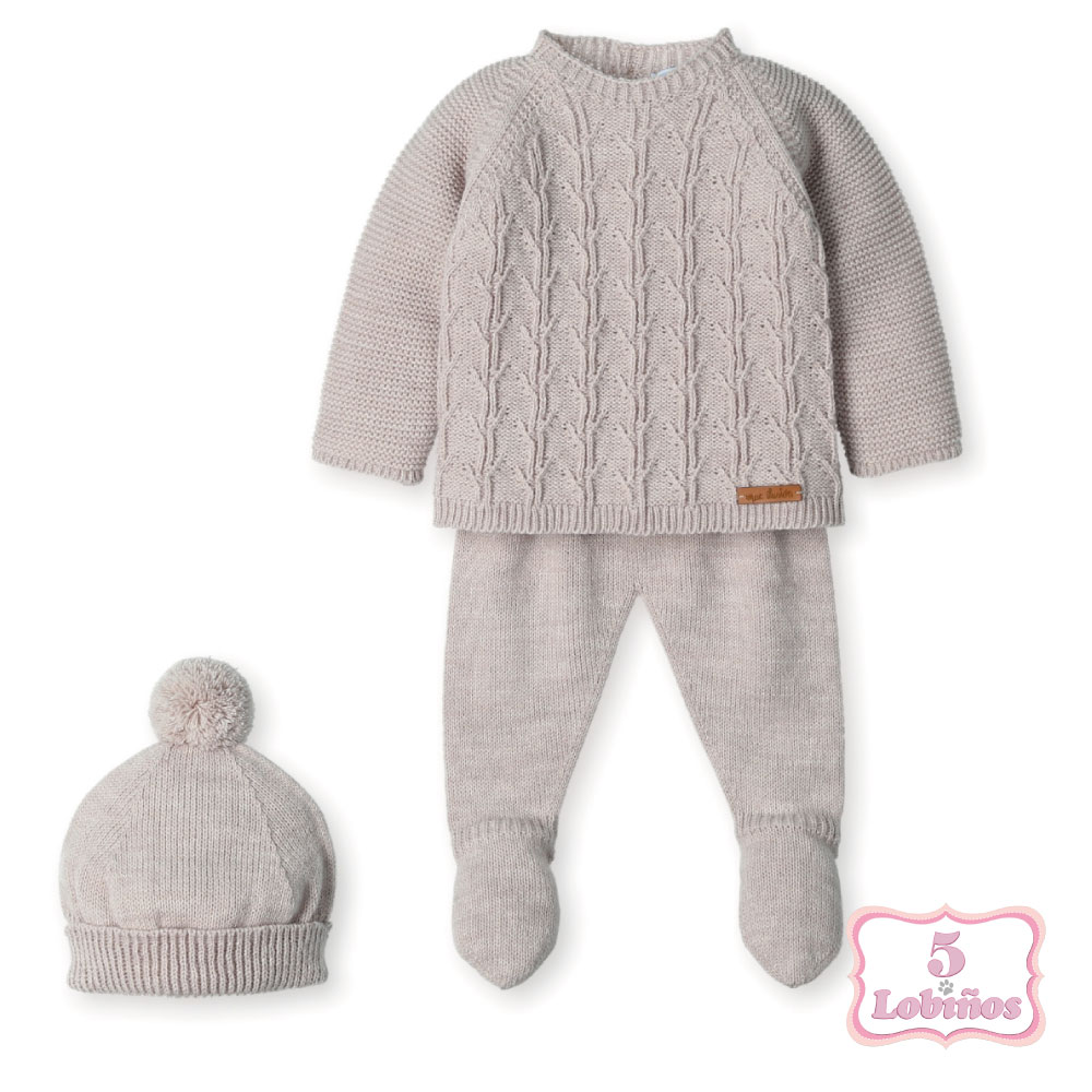conjunto punto HAZELNUT SQUARE mac ilusion avellana invierno 2026 1