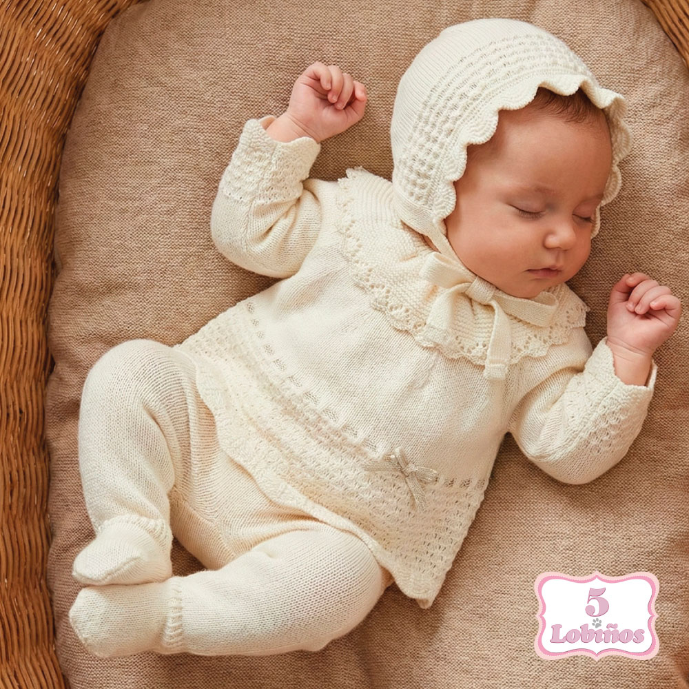 conjunto punto bebe PASACINTAS DINALUX mac ilusion invierno 2026